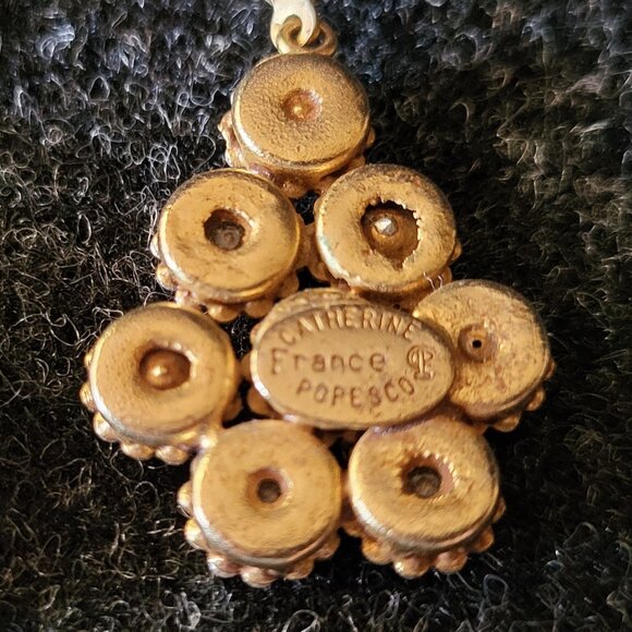 Catherine Popesco Sky Ignite Stone Crystal Earrings - Picture 4 of 4